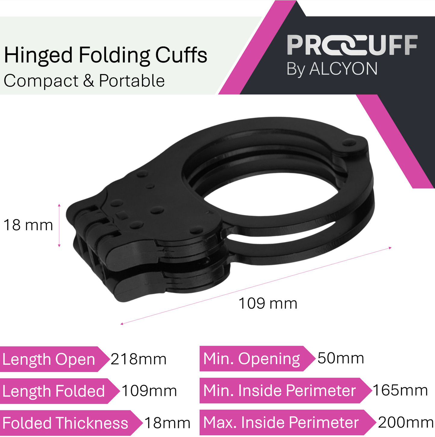 Hinged Model - Black