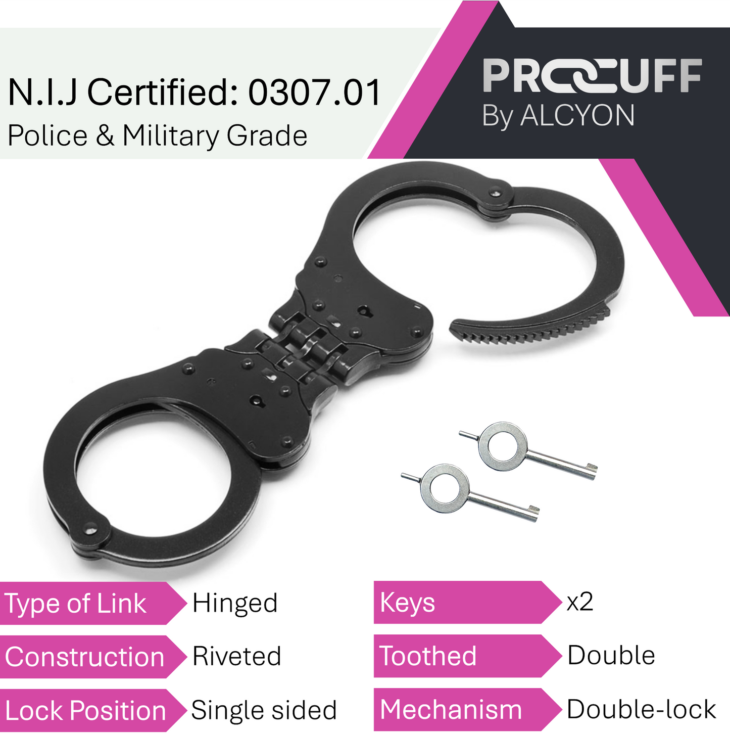 Hinged Model - Black