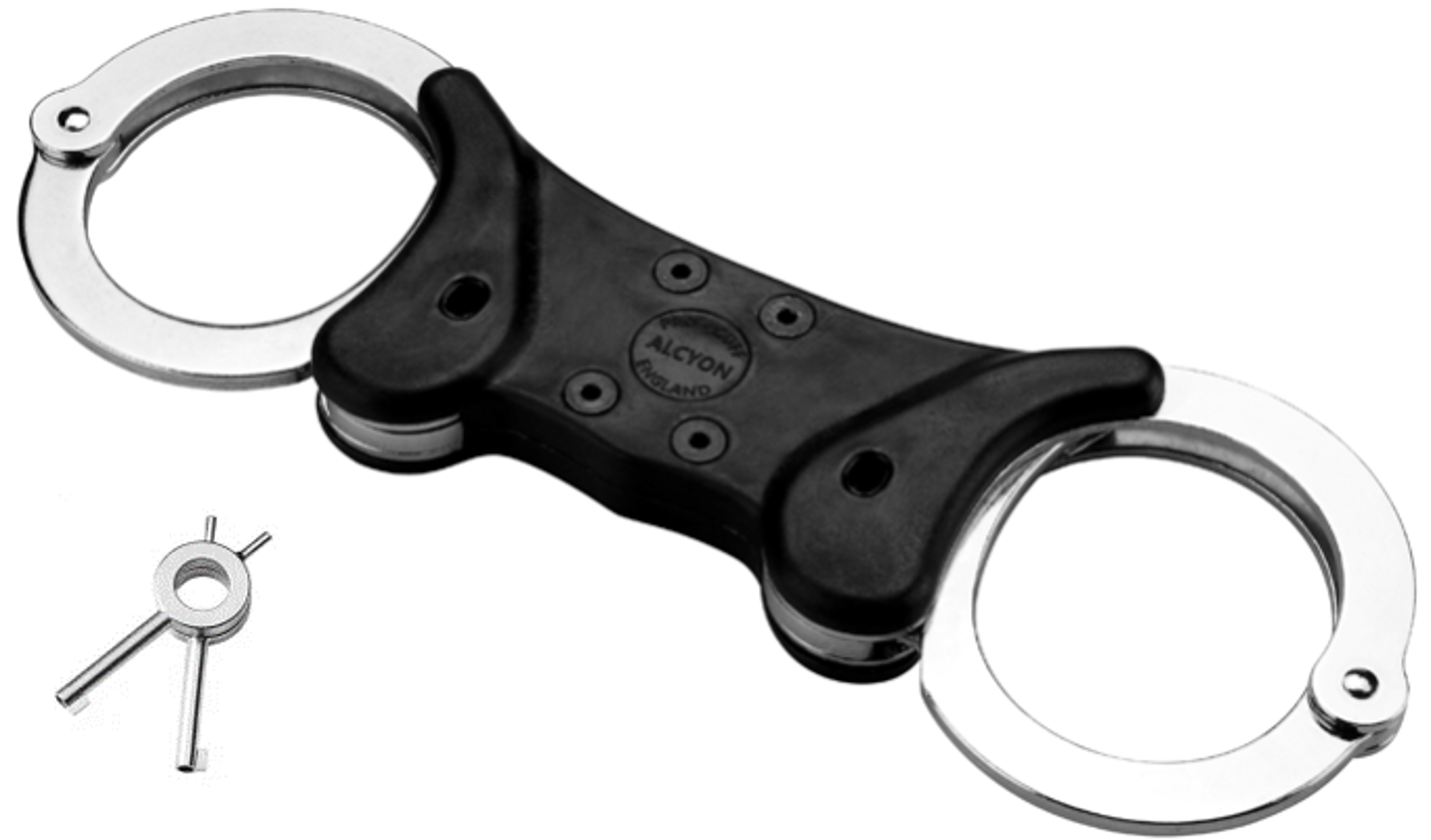 PRO CUFF England Police Handcuffs Silver Rigid Heavy Duty Steel pro-cuff-england-police-handcuffs-silver-rigid-heavy-duty-steel